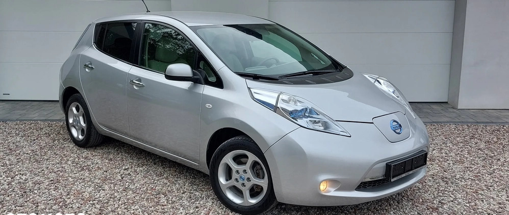 Nissan Leaf cena 25999 przebieg: 96042, rok produkcji 2013 z Zambrów małe 704